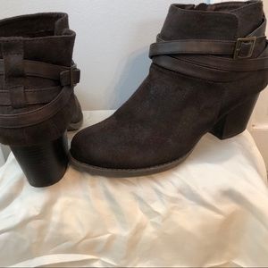 Ladies Brown Booties